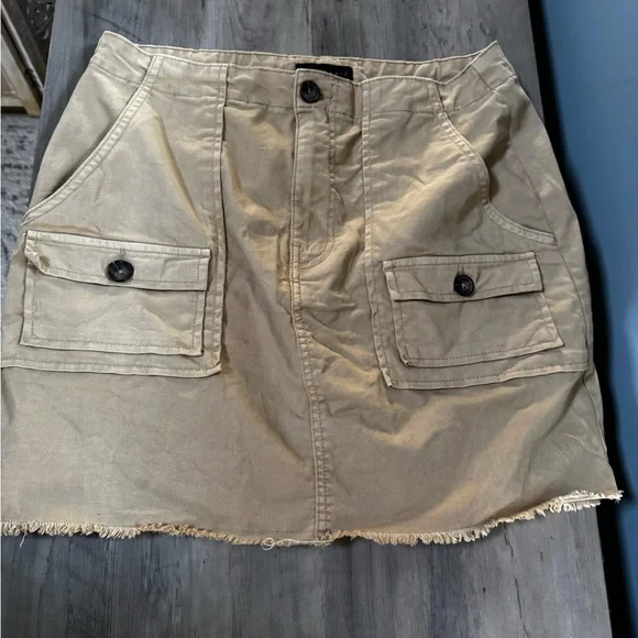 Sanctuary Tan Mini Skirt - Picture 2 of 9